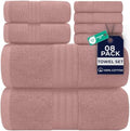DAN RIVER 8 Piece Luxury Bath Towels by DanRiver