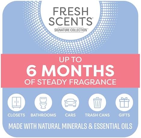 Fresh Scents Lily of the Valley Scented Sachets 6 Pack - Image 4