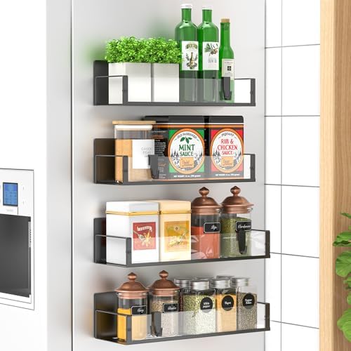 HuggieGems Metal Magnetic Spice Rack by HuggieGems