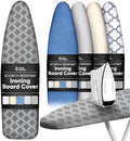 Home Intuition Iron Scorch Resistant Ironing Board Cover and Pad, Standard Size by HomeIntuition