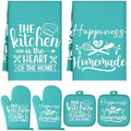 Sratte 6 Pcs Kitchen Decor Accessories Set, Light Teal by Sratte
