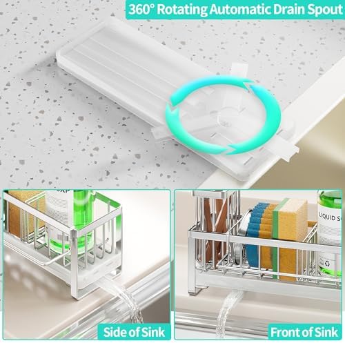 HapiRm Sponge Holder for Kitchen Sink - Image 2