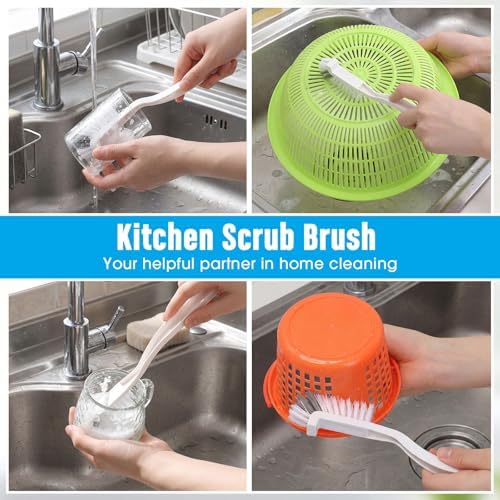 150 Pcs Dish Brush Right Angle Kitchen Scrub Bottle Bathroom Brush Sink - Image 5