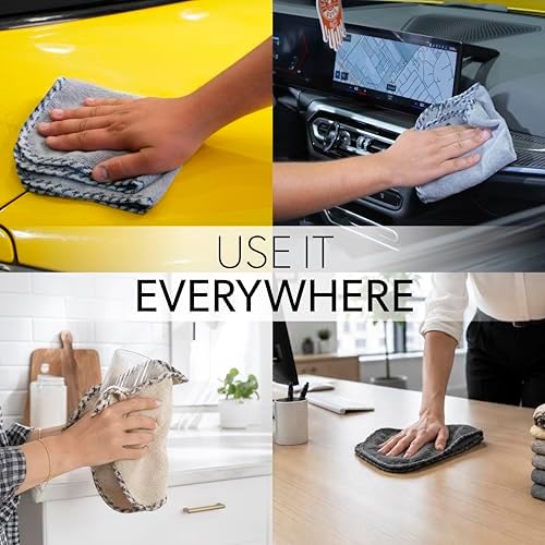 Chemical Guys, AllSwipe Multi-Purpose Microfiber Towels, 14 x 12, 9 Pack - Image 4