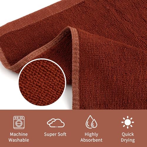 Washcloths Set, 12x12 Inch - Image 4
