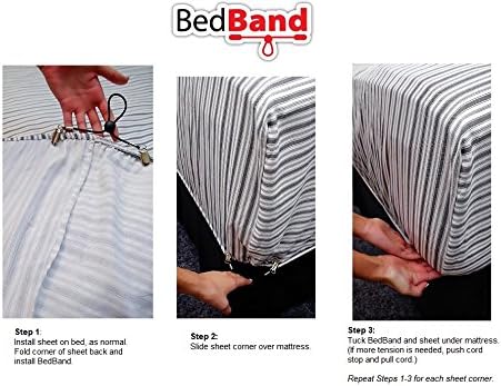 Not Made in China. 100% USA Worker Assembled.. Bed Sheet Holder, Suspender and - Image 4