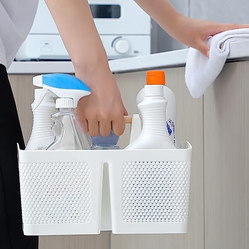 rejomiik Portable Shower Caddy Basket Plastic Cleaning Caddy Organizer Storage - Image 5
