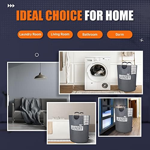 Caroeas Super Large 150L Laundry Basket Pro, Waterproof Laundry Hamper - Image 6