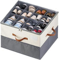 Shoe Organizer for Closet, Adjustable Storage Box Holds 16 Pairs by MSTONAL