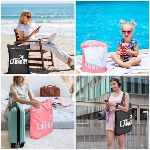 Fiodrimy 2 Pcs Large Travel Laundry Bags - Image 3