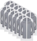 Garment Bags for Hanging Clothes Breathable Suit Bag Covers by HomeClean