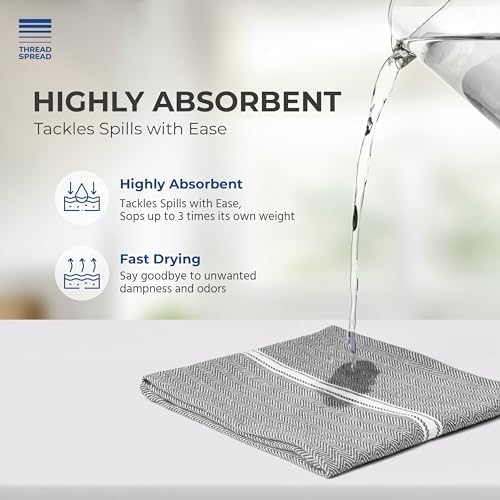 THREAD SPREAD Kitchen Towels Set - Image 3