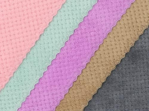 Microfiber Cleaning Cloth, 10 Pack Microfiber Rags, Mix Color - Image 5