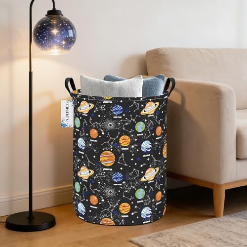 Round collapsible Solar System planet Laundry Hamper - Image 6