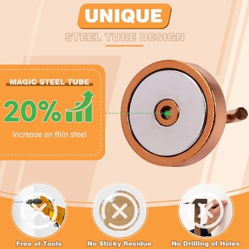 Neosmuk Magnetic Hooks Steel Tube Design - Image 3