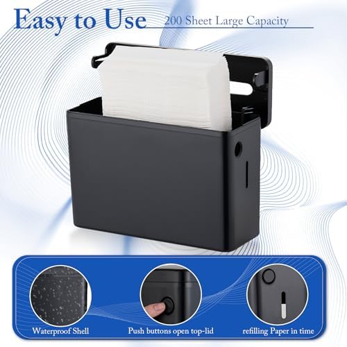 Pollock Paper Towel Holder Dispenser Countertop Commercial - Image 5