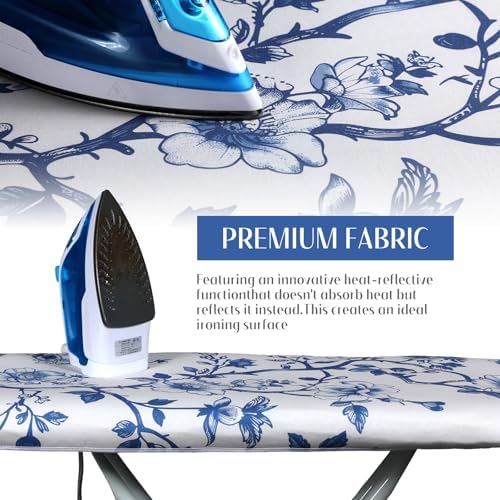 Tegeme Ironing Board Cover and Pad 15 x 54 Inch Cotton Thick Padded - Image 5