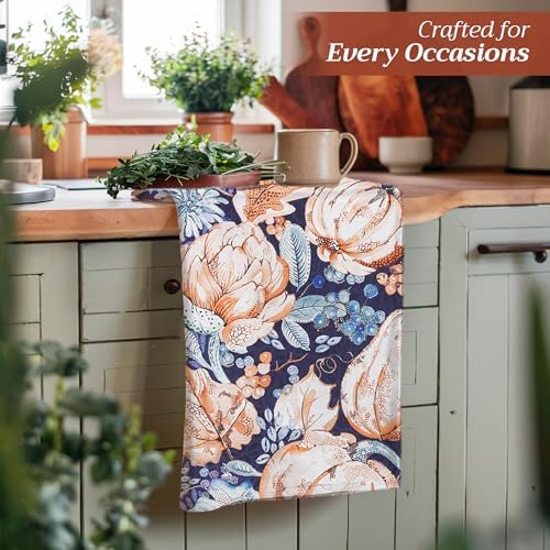 Maison d' Hermine Kitchen Towels Set of 3 Reusable 100% Cotton 27.50" x 20" - Image 5