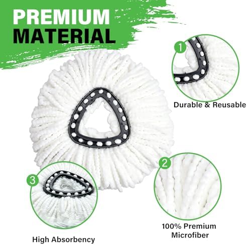 VISRIE 24 Pack Mop Head Replacements - Image 3