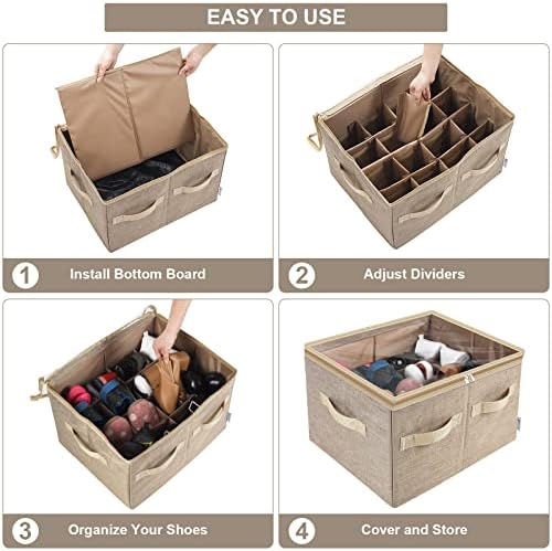 Moteph Shoe Organizer for Closet - Image 3