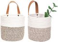 2 pcs Small Wall Hanging Basket, wall decor organizer by RUIZHIXUAN