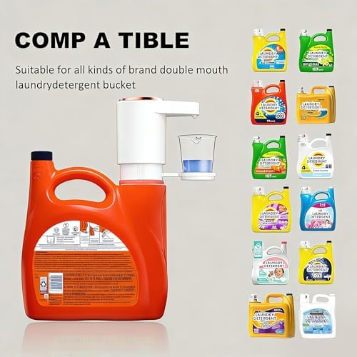 Electric Detergent Dispenser, Automatic Laundry Detergent Dispenser, Wireless - Image 2