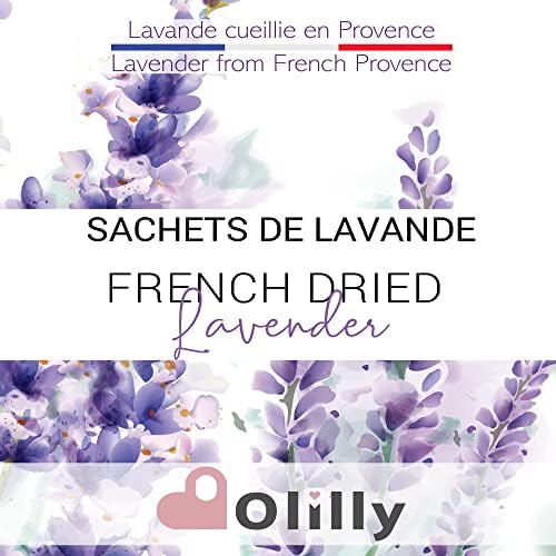 OLILLY - Premium Lavender Sachets from Provence France – 12 Natural Dried - Image 5