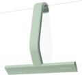 JustHang Shower Squeegee with Built-in Hook, All-One-Piece Soft-Touch Silicone by dancemoon