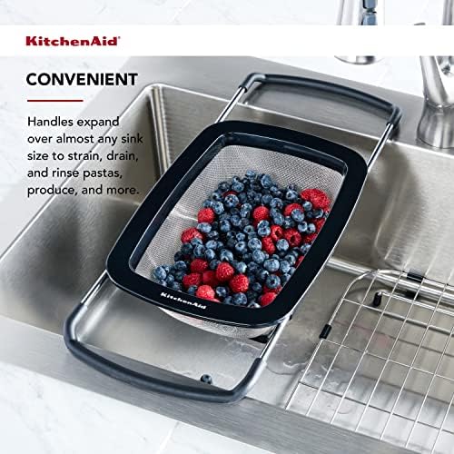 KitchenAid Expandable Stainless Steel Colander - Image 4