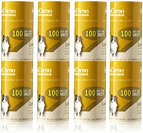 Lint Roller Refills 4", 800 Sheets, by HapChron