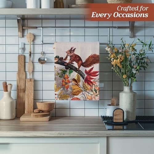 Maison d' Hermine Kitchen Towels Set of 3 Reusable 100% Cotton 27.50" x 20" - Image 5