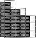 NEWBULIG 12 Pack Clear Shoe Storage Boxes, XXL-Stackable Sneaker Storage Case by NEWBULIG