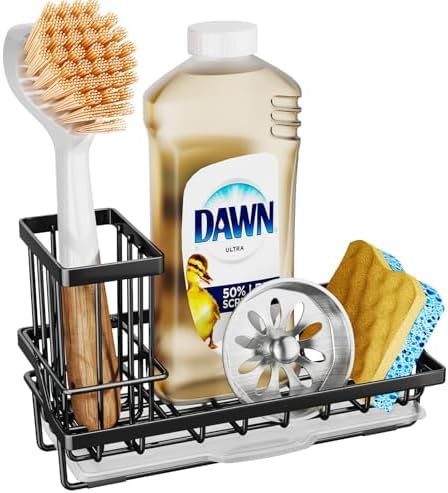 SWTYMIKI Sink Caddy Sponge Holder - Image 4