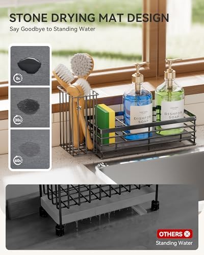 Yofidra Sponge Holder for Kitchen Sink, Sink Caddy - Image 2