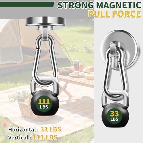 Grtard 4 Pack Magnetic Hooks - Image 5