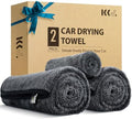 KKV 2-Pack Microfiber Towels Extra Large Ultra Absorbent Drying Towel by KKV