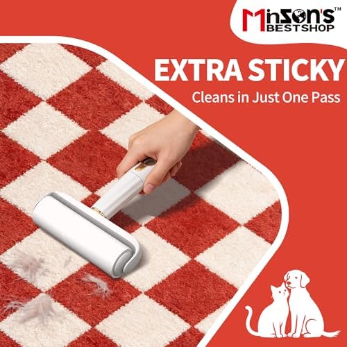 Minson’s BestShop Extra Sticky Lint Roller, 6.3” Extra Wide - Image 2