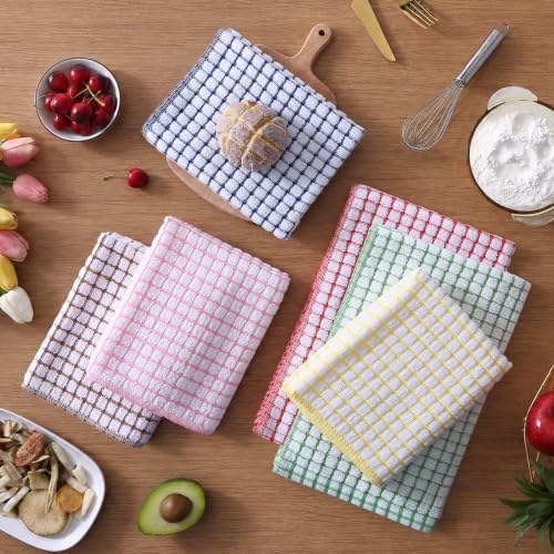 Mordimy Cotton 6 Pack Terry Kitchen Towels, 16 x 25 Inches - Image 2