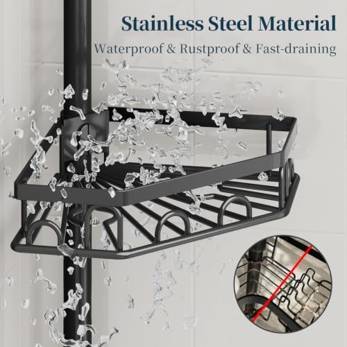 Consumest Shower Caddy Tension Pole - Image 4