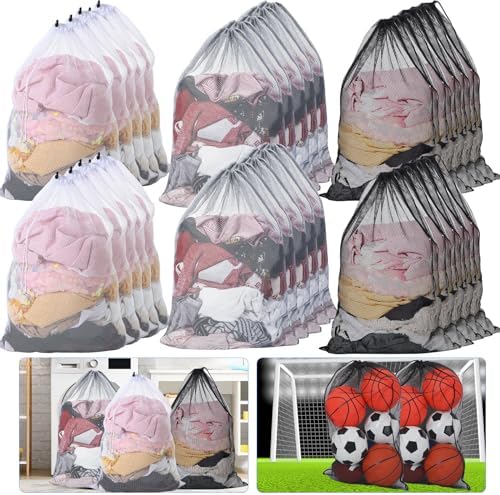 Berlune 30 Pack Large Mesh Laundry Bags by Berlune