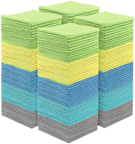 HOMEXCEL Microfiber Cleaning Cloth 200 PK, Towels - Image 7