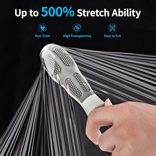 JARLINK Stretch Film, 15 Inch x 1000 Feet Shrink Wrap - Image 3