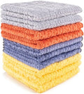 Microfiber Cleaning Cloths 12" x 12": 10pcs Reusable lint-Free Rags by Unknown
