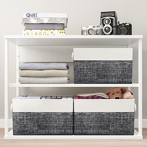 Fab totes Storage Bins 2-Pack, Foldable Storage Baskets - Image 7
