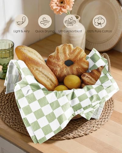 Miss Adola 2 Pack 150GSM Flour Sack Kitchen Towels - Image 2