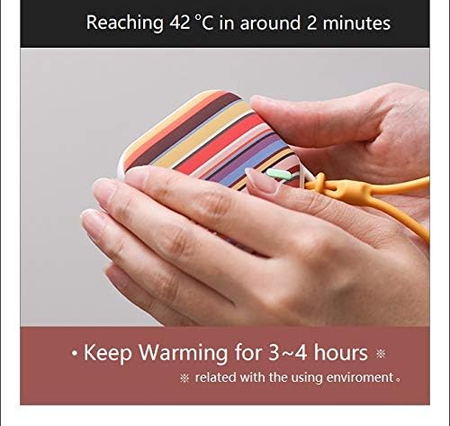orastone Rechargeable Hand Warmer Electronic Portable Hand Warmer (Fast Warming Up, Double-Sided Warming, Reusable)