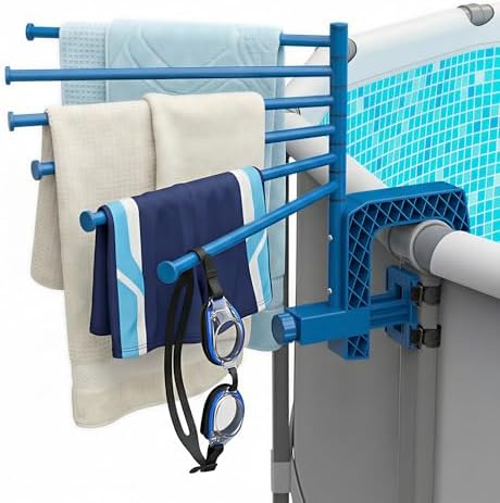 Aquajoyer Poolside Pool Towel Rack Outdoor by Unknown