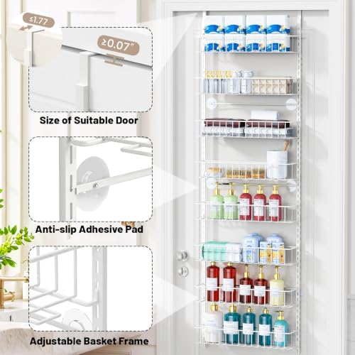 ElegantArray 8-Tier Pantry Door Organizer - Image 5
