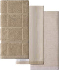 Homaxy 3 Pack Cotton Terry Premium Kitchen Towels, 18 x 28 in by Homaxy