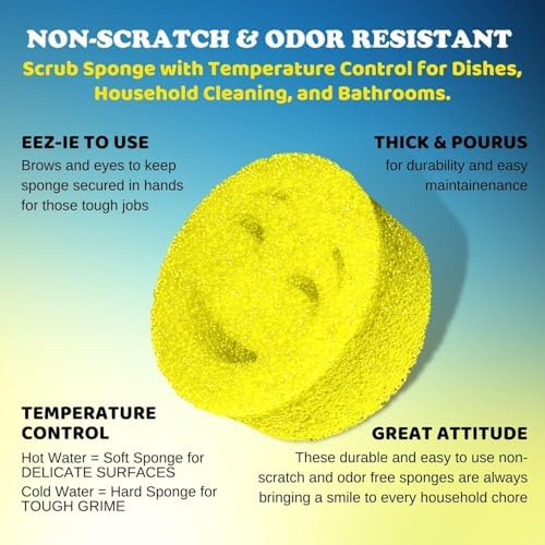 The Original Scrub Moji Scrubbing Sponge by Smilyeez - Image 4